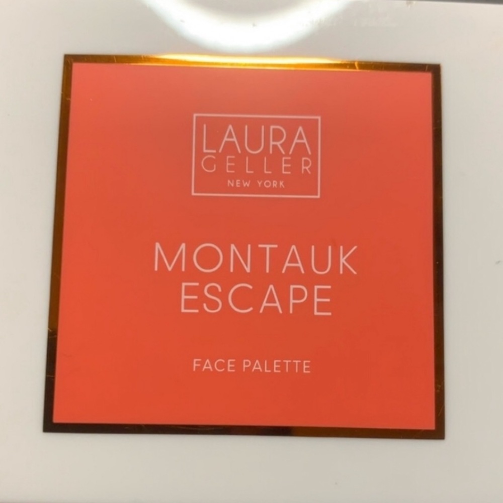 NEW LAURA GELLER Coral Montauk Escape Face Palette - Picture 4 of 7